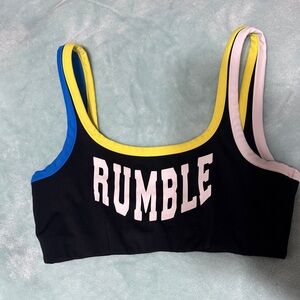 Rumble boxing Sports Bra splits 59